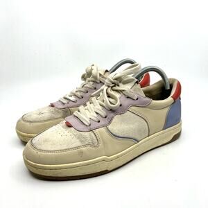 Madewell Court Sneakers in Colorblock Leather and Nubuck Women's 9.5 US